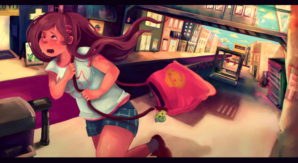 Rushing Through Los Angeles