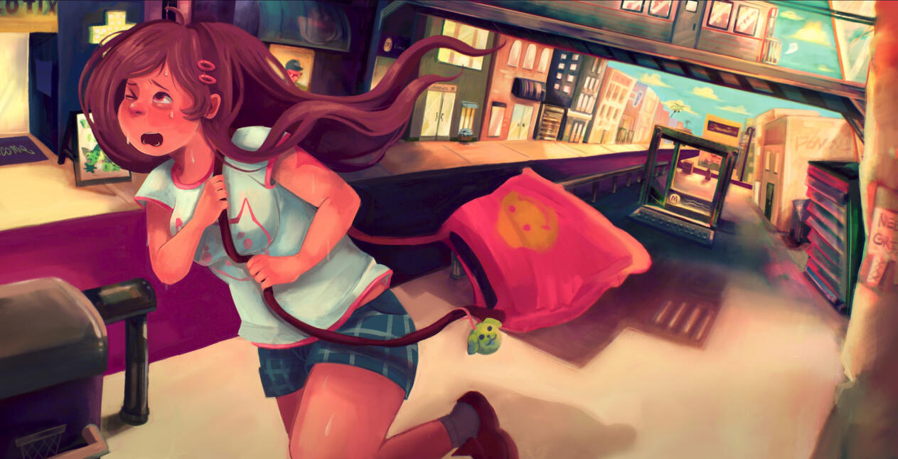 Rushing Through Los Angeles