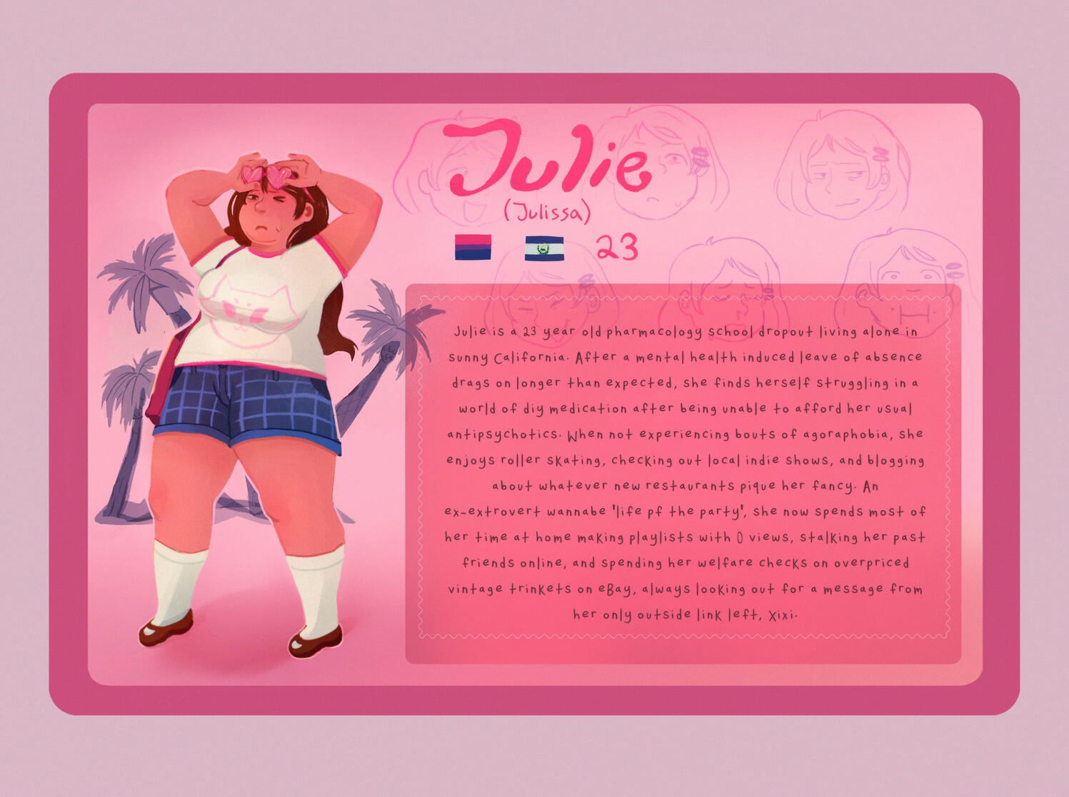 Julie Character Card